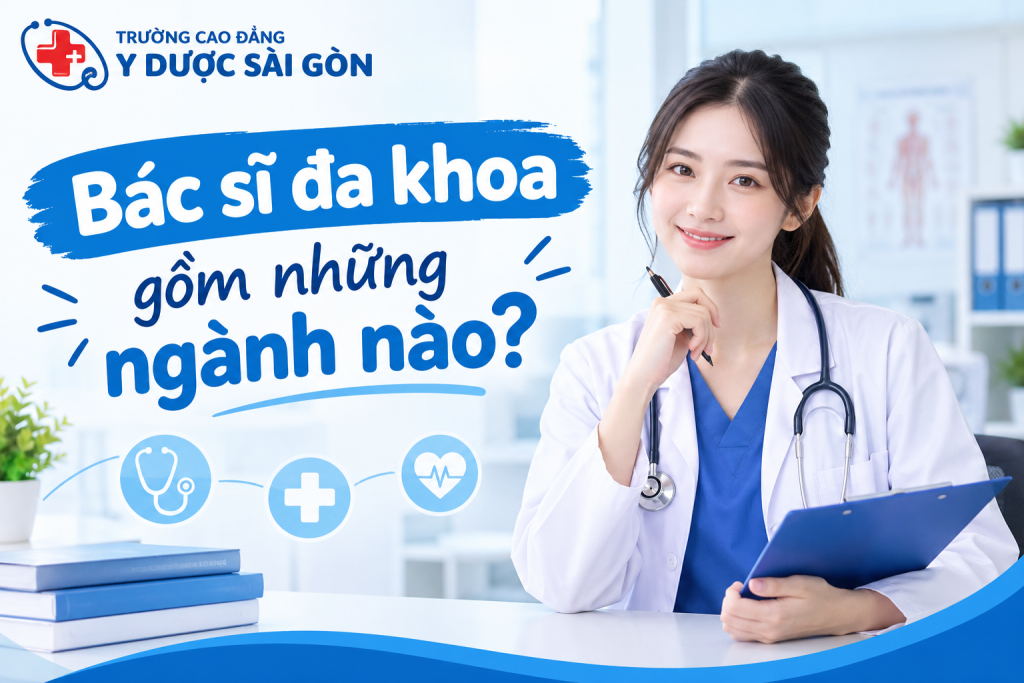 Bác sĩ đa khoa gồm những ngành nào? Tìm hiểu chi tiết